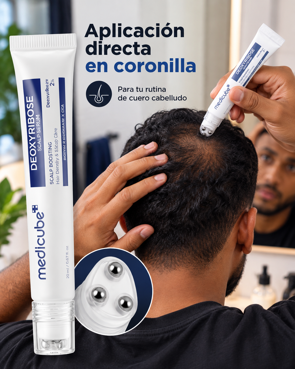 Medicube Deoxyribose - Sérum contra Entradas y Calvicie