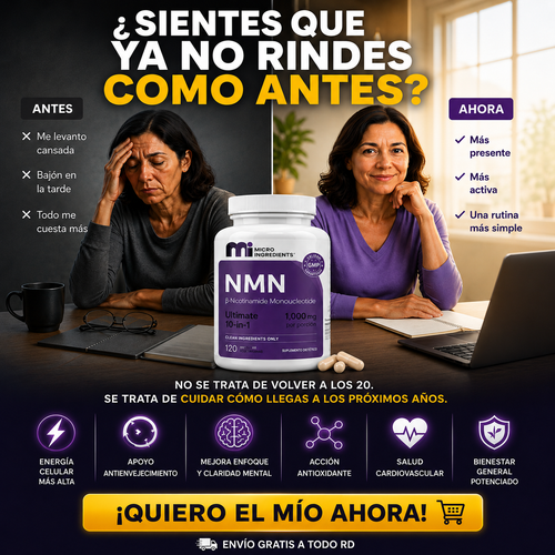 NMN Complex 10-en-1 - 120 cápsulas