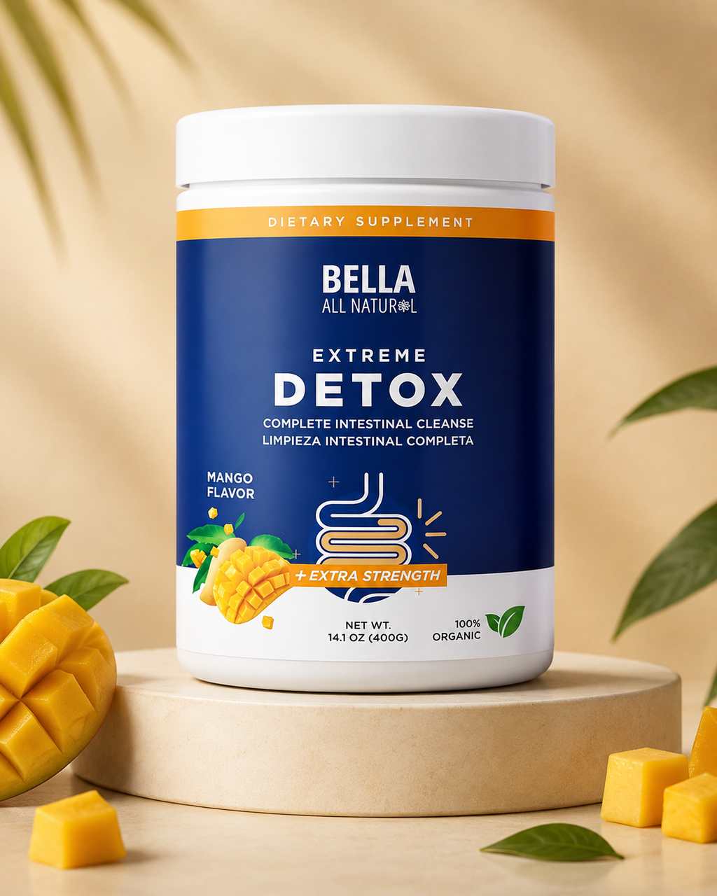 Bella Detox Mango · ¡¡No mas barriguita por estreñimiento!!
