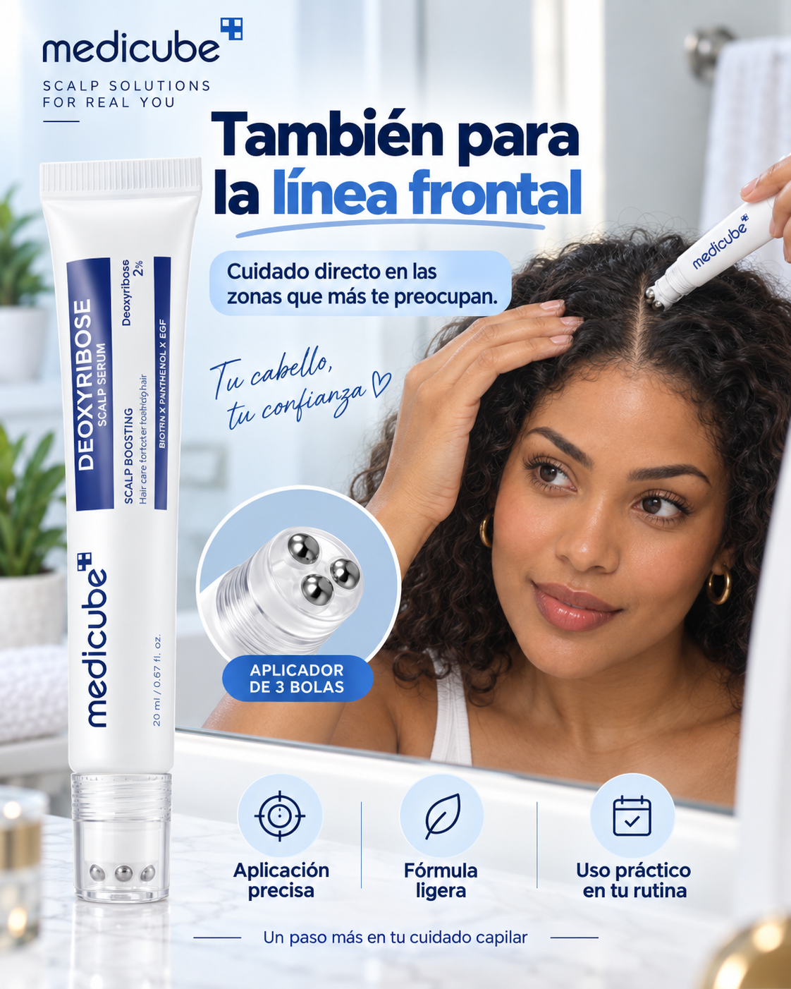 Medicube Deoxyribose - Sérum para Raya y Cuero Cabelludo
