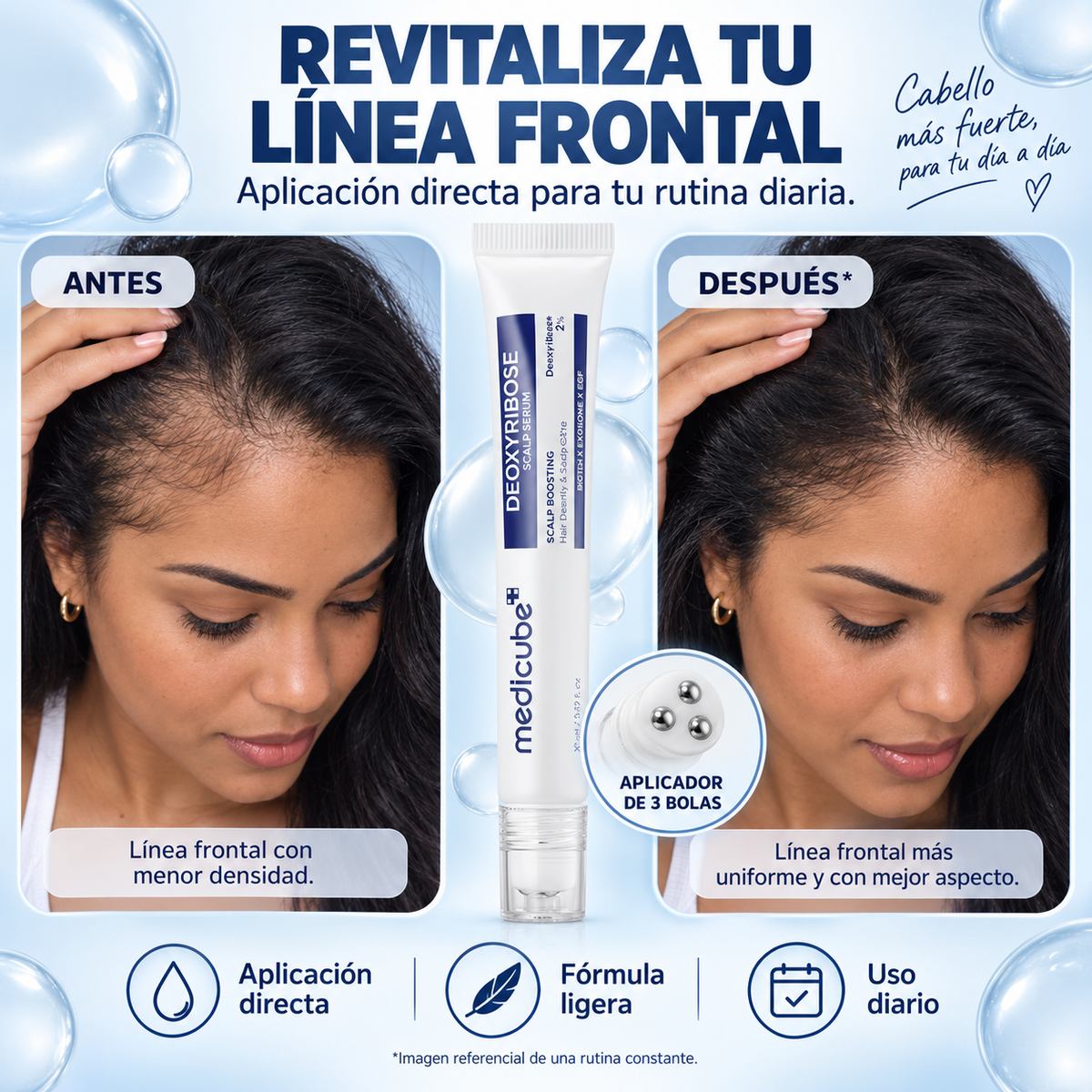 Medicube Deoxyribose - Sérum para Raya y Cuero Cabelludo